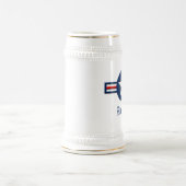 Luchtmacht Logo Beer Stein Bierpul (Center)