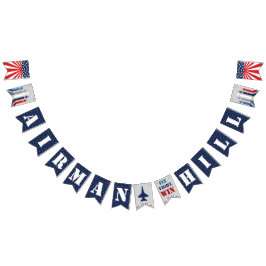 Luchtmacht Militaire Partij Fighter Jet Custom Ban Vlaggetjes