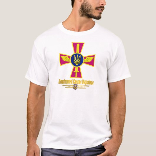 Luchtmacht Oekraïne T-shirt (Voorkant)
