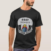 Luchtmacht Pararescue Insignia PJ militair veteraa T-shirt (Voorkant)