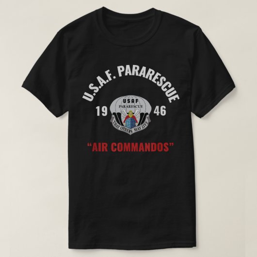 Luchtmacht Pararescue PJ T Shirt (Design voorkant)