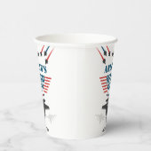 Luchtmacht straaljager piloot verjaardag papieren bekers (Rechts)