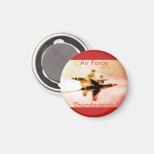 Luchtmacht Thunderbird Close Pass Magneet (Voorkant / Achterkant)