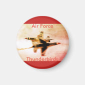 Luchtmacht Thunderbird Close Pass Magneet (Voorkant)