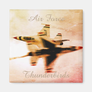 Luchtmacht Thunderbird Close Pass Maneuver Magneet