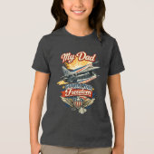 Luchtmacht Tri-Blend Shirt (Voorkant)