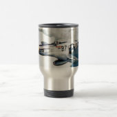  luchtmacht uit de Tweede Wereldoorlog P-51D Musta Reisbeker (Center)