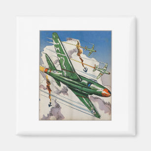 Luchtmacht US Jet Fighter US War Aviation Magneet