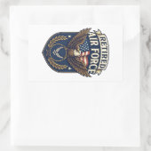 Luchtmacht (USAF) Rechthoekige Sticker (Tas)