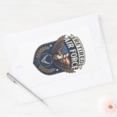 Luchtmacht (USAF) Rechthoekige Sticker (Envelop)