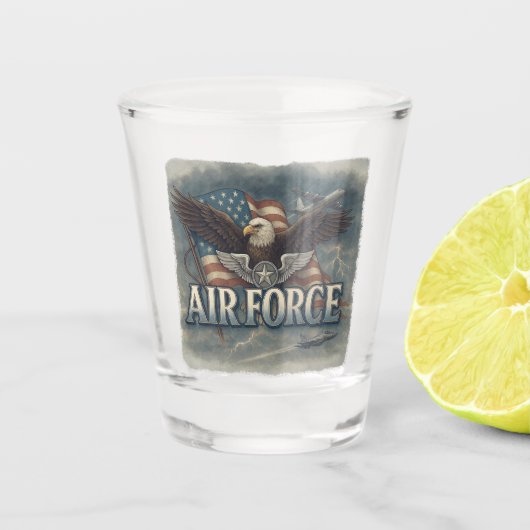 Luchtmacht (USAF) Shot Glas (Voorkant)