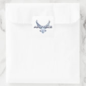 Luchtmacht (USAF) Vierkante Sticker (Tas)