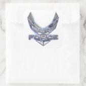 Luchtmacht (USAF) Vierkante Sticker (Tas)