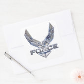 Luchtmacht (USAF) Vierkante Sticker (Envelop)