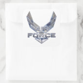 Luchtmacht (USAF) Vierkante Sticker (Tas)
