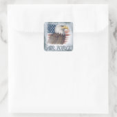 Luchtmacht (USAF) Vierkante Sticker (Tas)