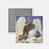 Luchtmacht van het leger magneet (Voorkant / Achterkant)