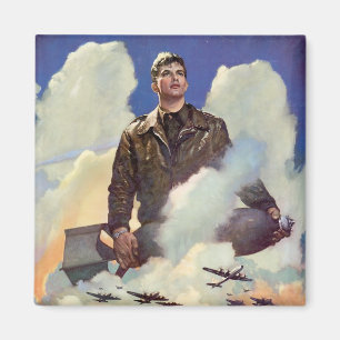 Luchtmacht van het leger magneet