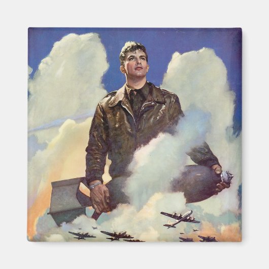 Luchtmacht van het leger magneet (Voorkant)