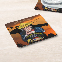 Luchtmacht van het leger Mariniers Vietnam Nam War Kartonnen Onderzetters