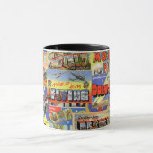 luchtmacht van het leger van de Briefkaart - Twee Mok (Midden)