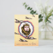 Luchtmacht Verjaardag Briefkaart (Staand voorkant)