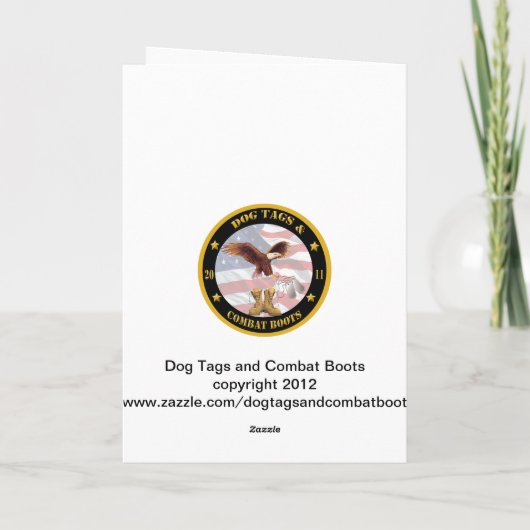  Luchtmacht Verjaardag Kaart (Achterkant)