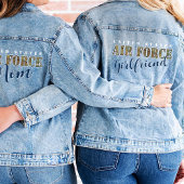 Luchtmacht Vriendin I Militaire Camouflage I USAF Denim Jacket