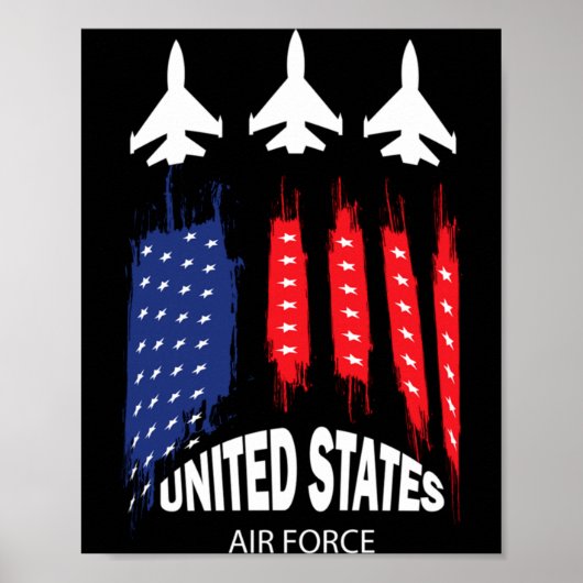 Luchtmacht VS-veteranen 4 juli Poster (Voorkant)