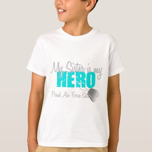 Luchtmacht zuster Hero T-shirt (Voorkant)