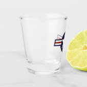 Luchtmachtlogo Shot Glas (Links)