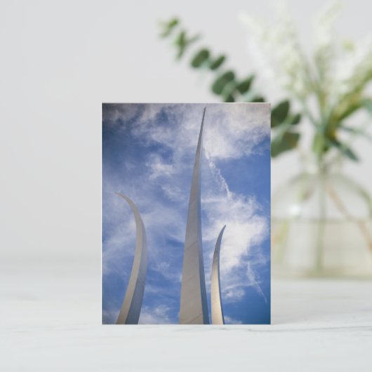 luchtmachtmonument briefkaart (Staand voorkant)