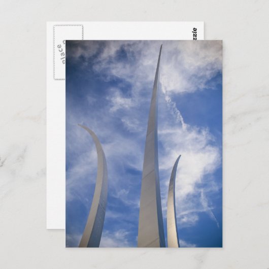 luchtmachtmonument briefkaart (Voorkant / Achterkant)