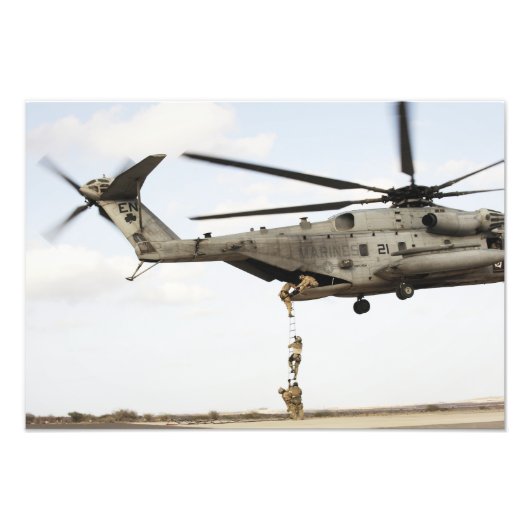 Luchtmachtpararescutie voert gevechtseenheid 2 uit foto afdruk (Voorkant)