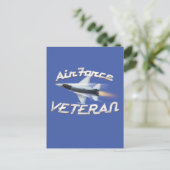 Luchtmachtveteraan Briefkaart (Staand voorkant)