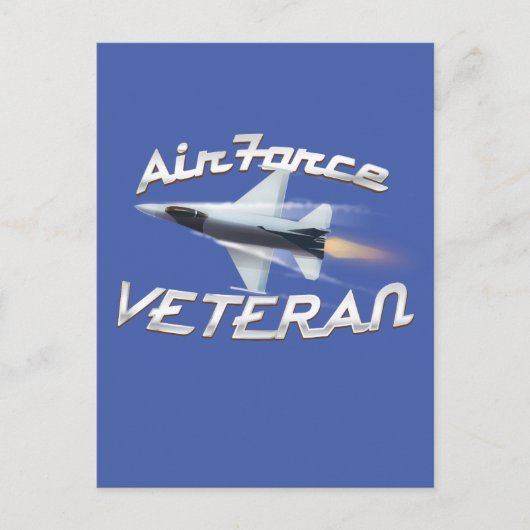 Luchtmachtveteraan Briefkaart (Voorkant)