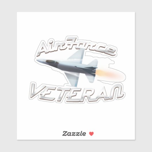 Luchtmachtveteraan Sticker (Vel)