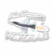 Luchtmachtveteraan Sticker (Voorkant)