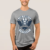 Luchtmachtveteraan Tri-Blend Shirt (Voorkant)