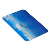 Luchtmagneet boven Bora Bora rechthoekige uitzicht Magneet (Rechterzijde)