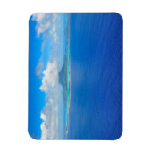 Luchtmagneet boven Bora Bora rechthoekige uitzicht Magneet (Verticaal)