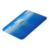 Luchtmagneet boven Bora Bora rechthoekige uitzicht Magneet (Linkerzijde)