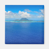 Luchtmagneet boven Bora Bora uitzicht Magneet (Voorkant)