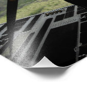 Luchtman kijkt naar een praktijkbundel herfst foto afdruk (Hoek)