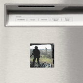 Luchtman kijkt naar een praktijkbundel herfst magneet (Insitu (Vaatwasser))