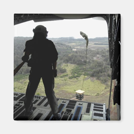 Luchtman kijkt naar een praktijkbundel herfst magneet (Voorkant)