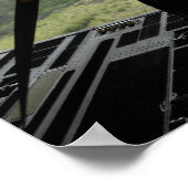 Luchtman kijkt naar een praktijkbundel herfst poster (Hoek)