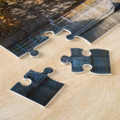 Luchtmetro op Pont de Bir-Hakeim - Parijs, Frankri Legpuzzel (Zijkant)