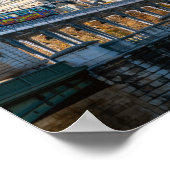 Luchtmetro op Pont de Bir-Hakeim - Parijs, Frankri Poster (Hoek)