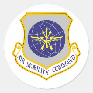 Luchtmobiliteitscommando Ronde Sticker